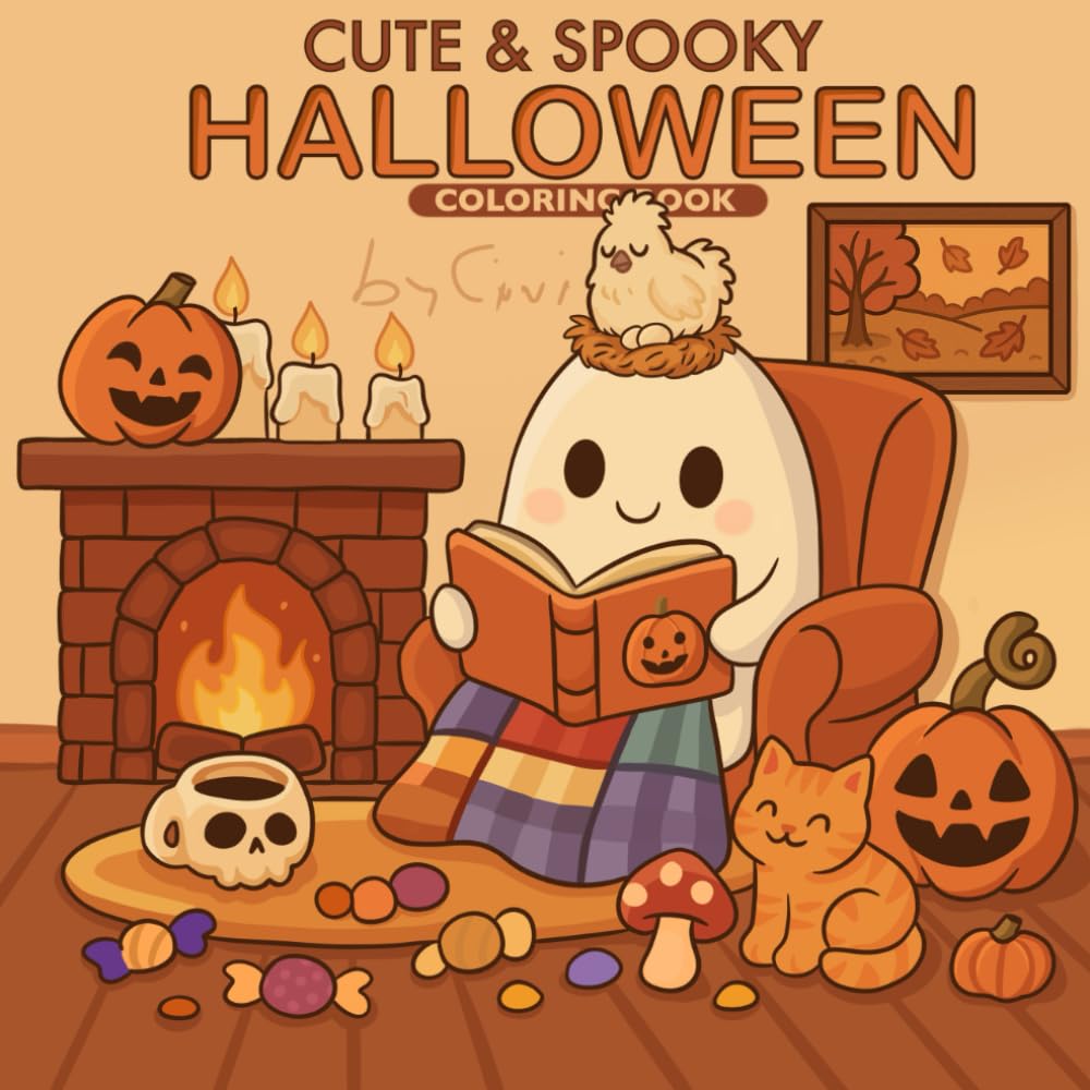 Halloween Malbuch *Nur auf Amazon erhältlich*